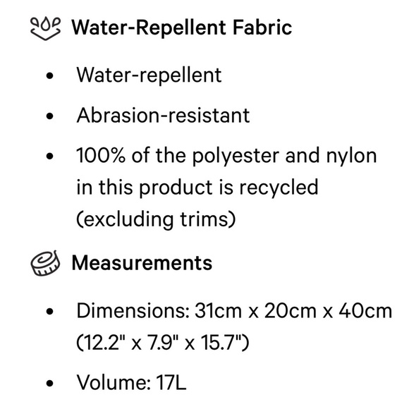 NWT NEW PARENT BACKPACK 17L Lavender Lux/Sheer Oak Lululemon Baby Diaper Bag - Picture 12 of 16